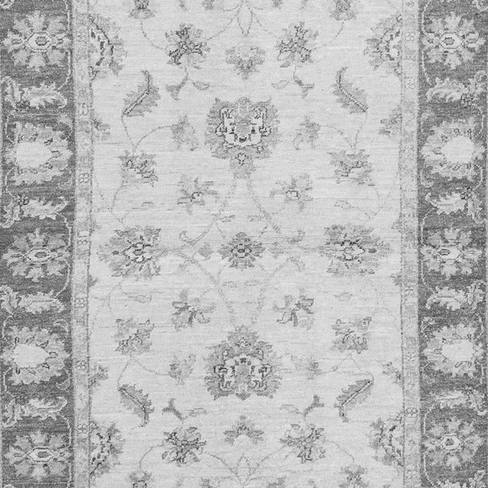 Machine Washable Oriental Gray Modern Rug, wshabs3938gry