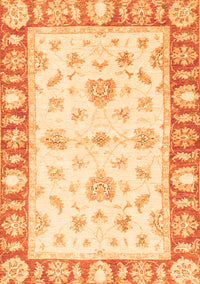 Oriental Orange Modern Rug, abs3938org