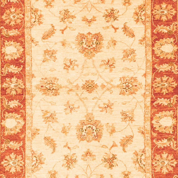 Oriental Orange Modern Rug, abs3938org