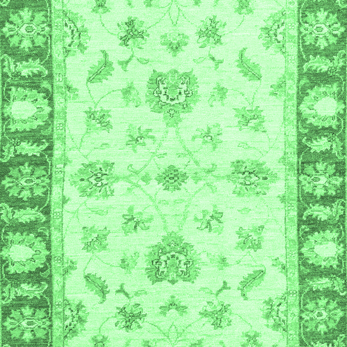 Oriental Emerald Green Modern Rug, abs3938emgrn