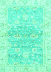 Oriental Turquoise Modern Rug, abs3939turq