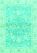 Oriental Turquoise Modern Rug, abs3939turq