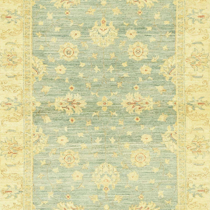 Machine Washable Abstract Gold Rug, wshabs3939