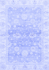 Oriental Blue Modern Rug, abs3939blu