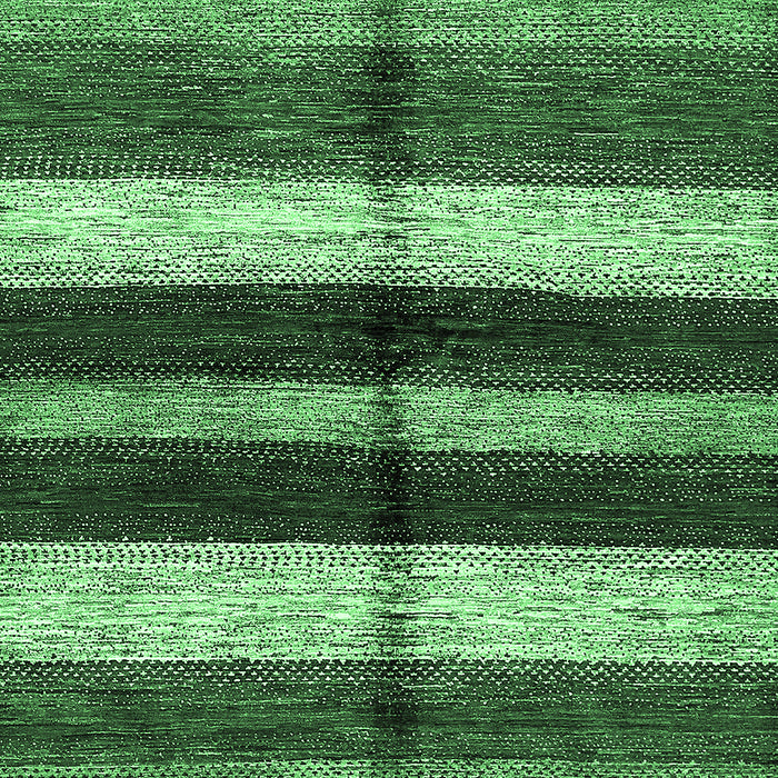 Abstract Emerald Green Modern Rug, abs393emgrn
