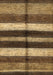 Abstract Brown Modern Rug, abs393brn