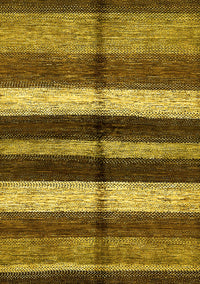 Abstract Yellow Modern Rug, abs393yw