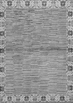 Abstract Gray Modern Rug, abs3940gry