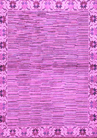 Abstract Purple Modern Rug, abs3940pur