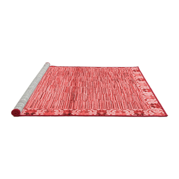 Modern Red Washable Rugs