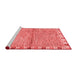 Modern Red Washable Rugs