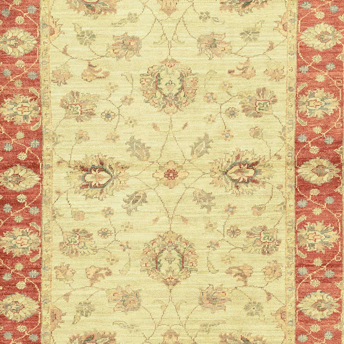 Machine Washable Abstract Mustard Yellow Rug, wshabs3941