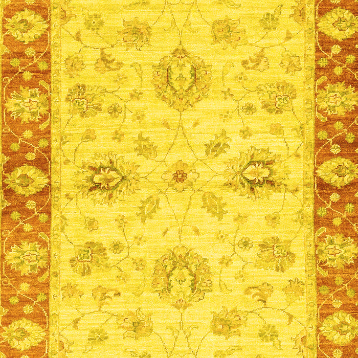 Oriental Yellow Traditional Rug, abs3941yw