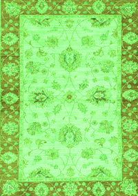 Oriental Green Traditional Rug, abs3941grn