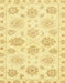 Machine Washable Abstract Mustard Yellow Rug, wshabs3942