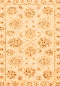 Oriental Orange Traditional Rug, abs3942org