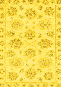 Oriental Yellow Traditional Rug, abs3942yw