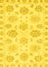 Oriental Yellow Traditional Rug, abs3942yw