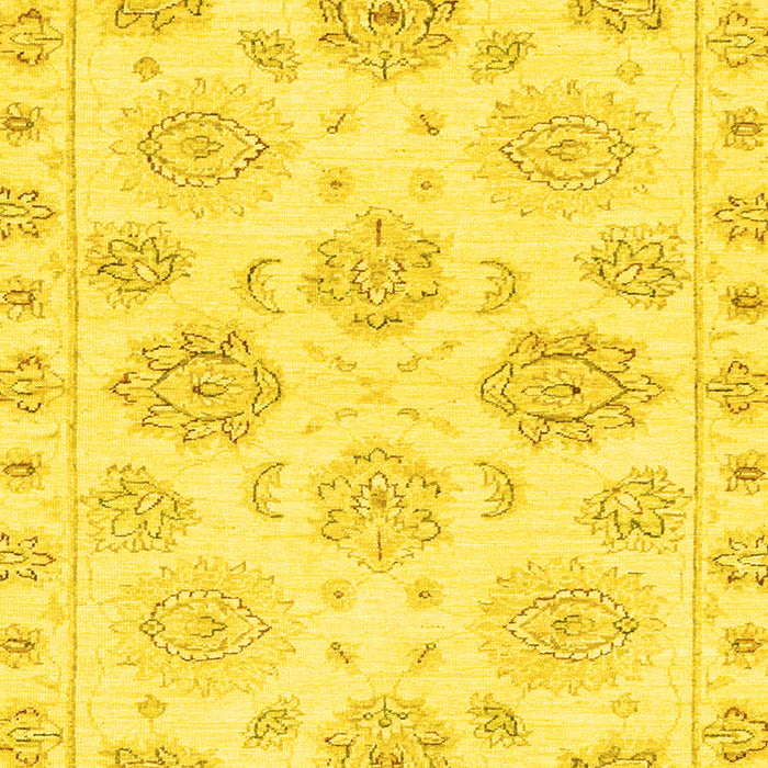 Oriental Yellow Traditional Rug, abs3942yw