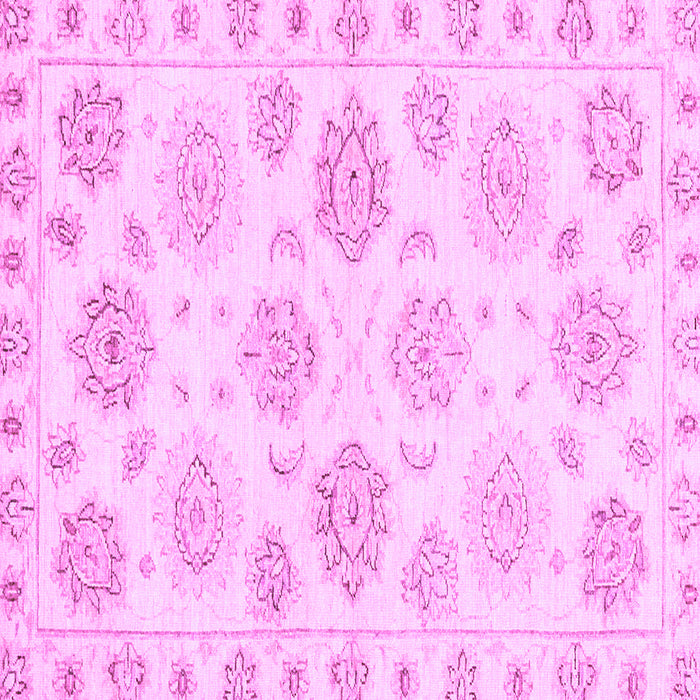 Square Oriental Purple Traditional Rug, abs3942pur