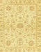 Machine Washable Abstract Chrome Gold Yellow Rug, wshabs3943