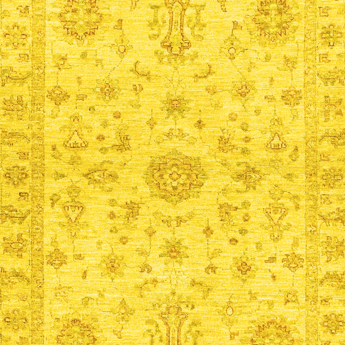 Oriental Yellow Traditional Rug, abs3943yw