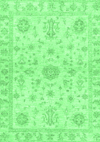 Oriental Emerald Green Traditional Rug, abs3943emgrn