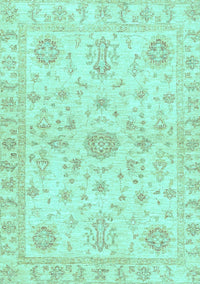 Oriental Light Blue Traditional Rug, abs3943lblu