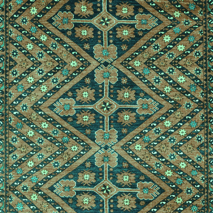 Abstract Turquoise Modern Rug, abs3945turq