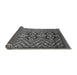 Sideview of Abstract Gray Modern Rug, abs3945gry