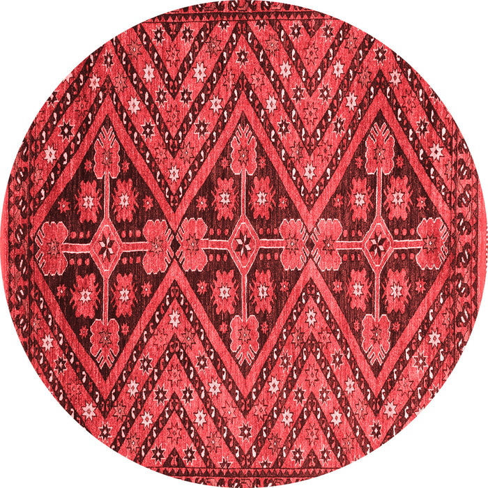 Machine Washable Abstract Red Modern Rug, wshabs3945red