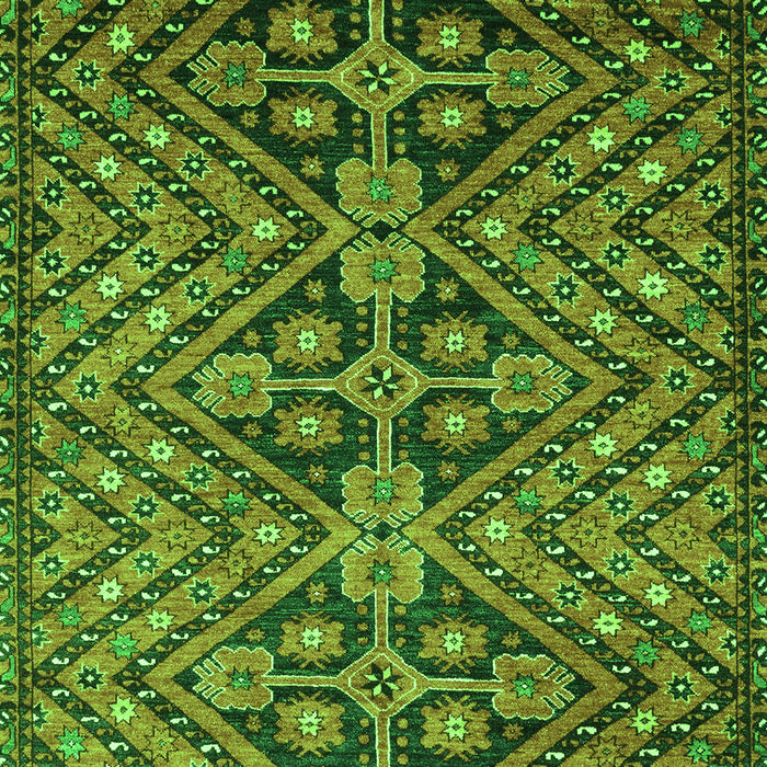 Machine Washable Abstract Green Modern Area Rugs, wshabs3945grn