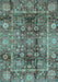 Abstract Light Blue Modern Rug, abs3946lblu