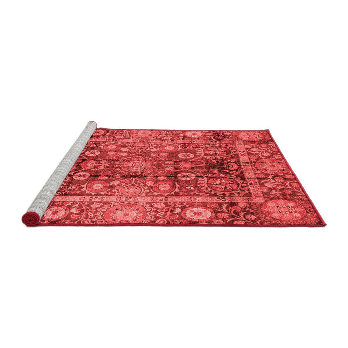 Modern Red Washable Rugs