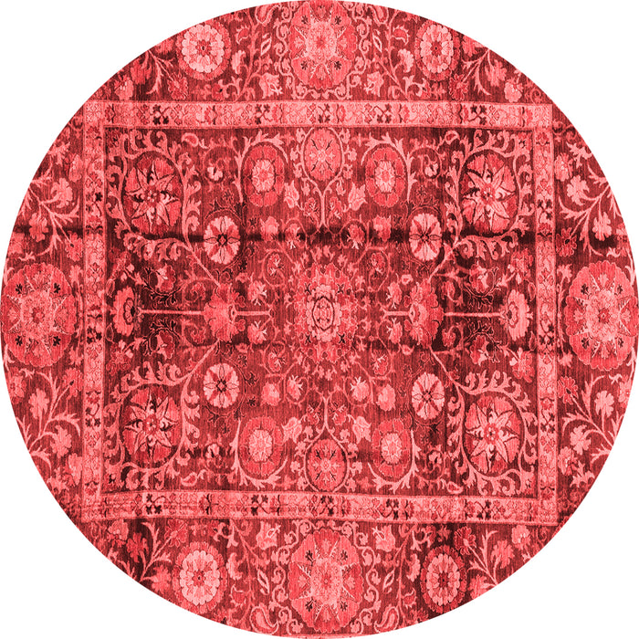 Abstract Red Modern Rug, abs3946red