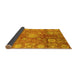 Sideview of Oriental Yellow Traditional Rug, abs3947yw