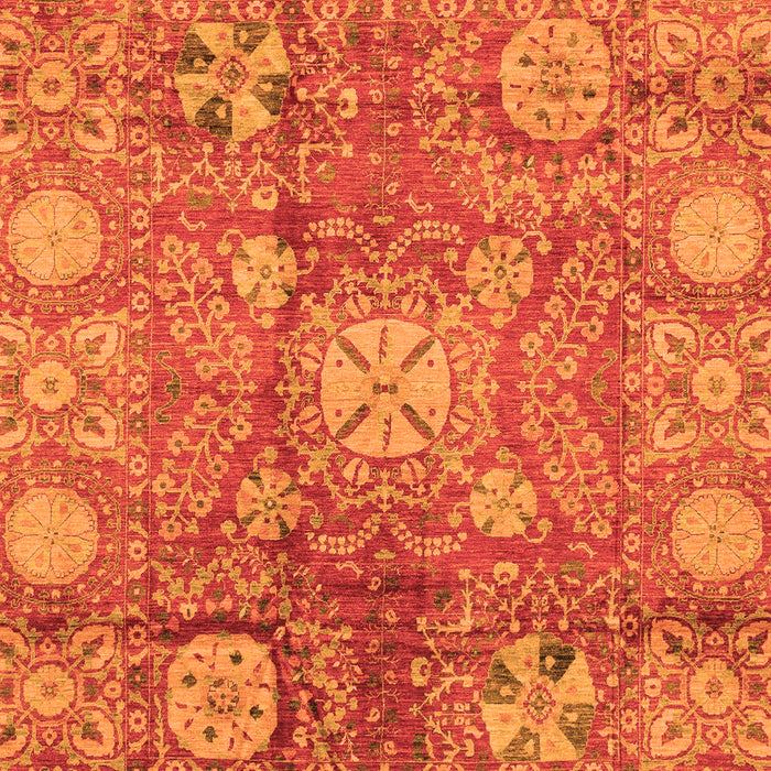 Oriental Orange Traditional Rug, abs3947org