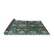 Sideview of Abstract Light Blue Modern Rug, abs3948lblu