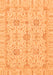 Oriental Orange Traditional Rug, abs3949org