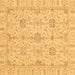 Square Oriental Brown Traditional Rug, abs3949brn