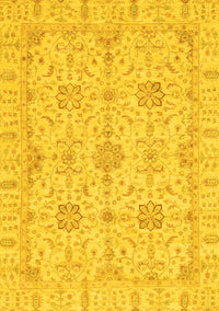 Oriental Yellow Traditional Rug, abs3949yw