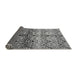 Sideview of Abstract Gray Modern Rug, abs394gry