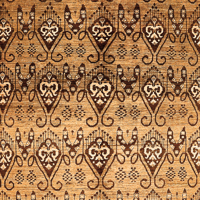 Machine Washable Abstract Orange Modern Area Rugs, wshabs394org