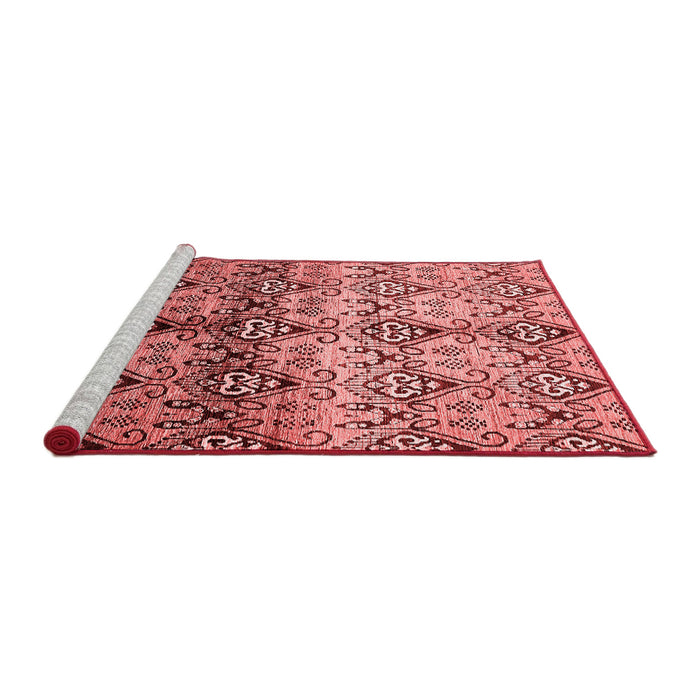 Modern Red Washable Rugs