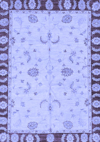 Abstract Blue Modern Rug, abs3950blu