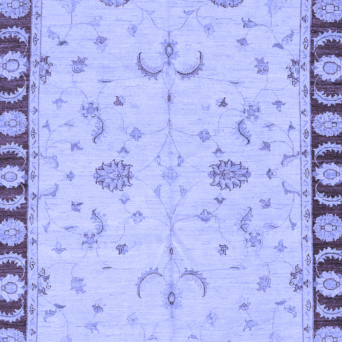Abstract Blue Modern Rug, abs3950blu
