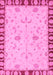 Abstract Pink Modern Rug, abs3950pnk