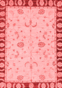 Abstract Red Modern Rug, abs3950red