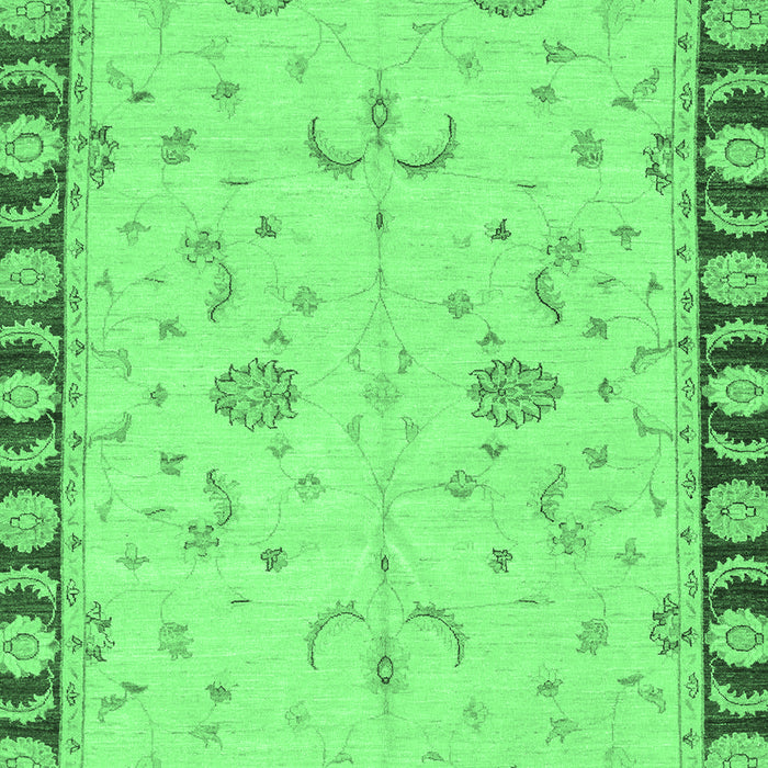 Abstract Emerald Green Modern Rug, abs3950emgrn
