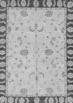 Abstract Gray Modern Rug, abs3950gry